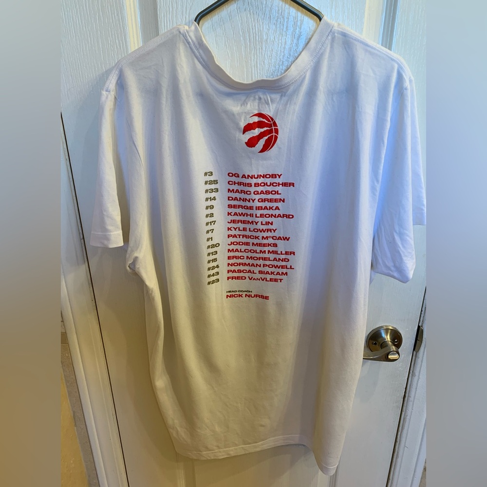 Toronto Raptors 2019 Championship Nike Dri-Fit T-Shirt - Picture 5 of 6